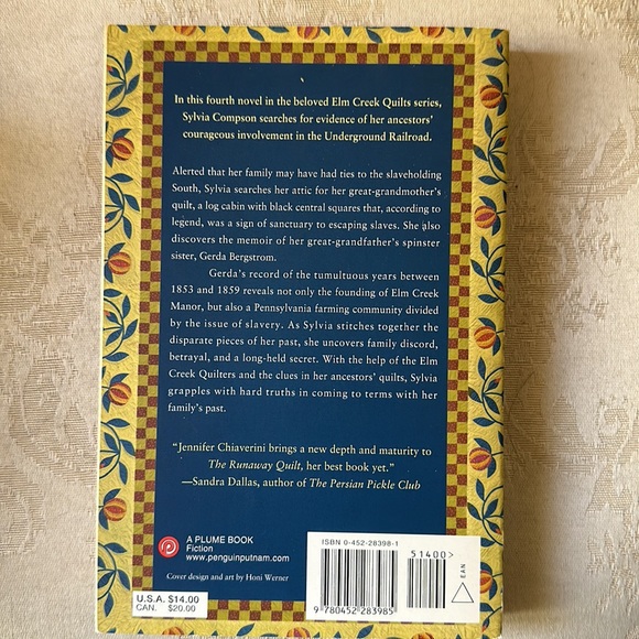 Lot of 5 books by Jennifer Chiaverini featuring the Elm Creek Quilts series - Picture 3 of 11